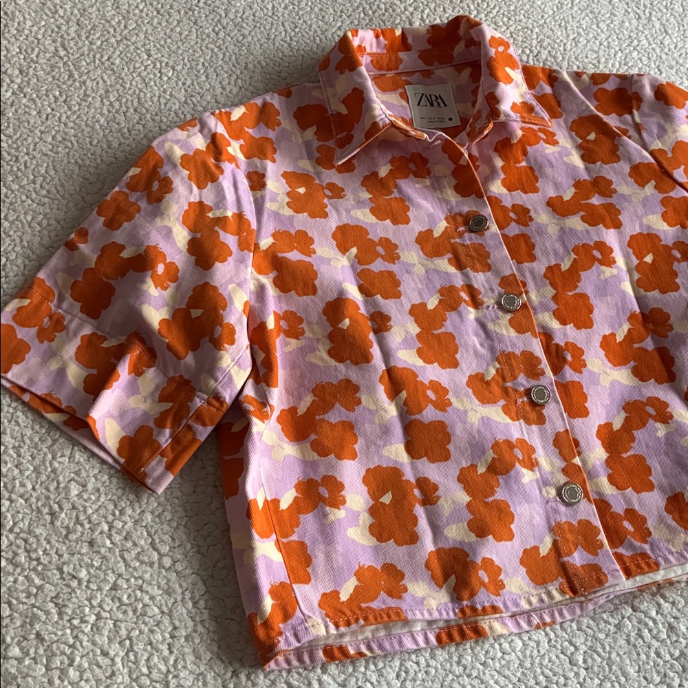 Zara Connie denim overshirt S - Picture 5 of 16